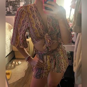NWOT 2 piece set short